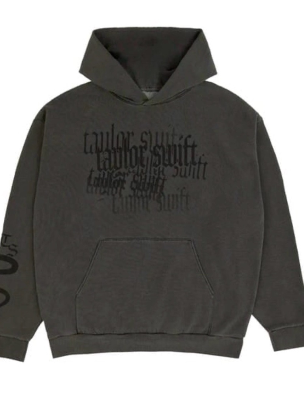 Taylor Swift charcoal Gray there will be no explanation hoodie sweatshirt XL XXL
